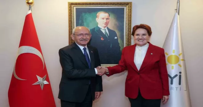 Kılıçdaroğlu’ndan Akşener’e sürpriz ziyaret
