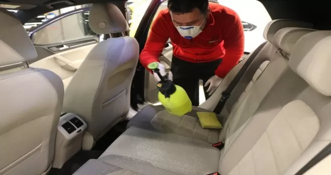 Kişisel araçlara Korona virüs önlemi
