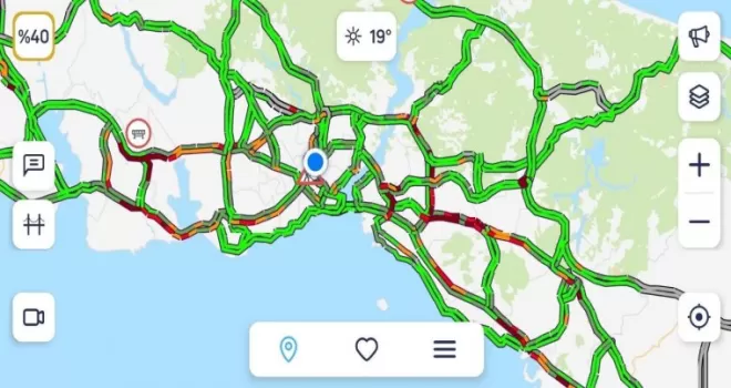 Kısıtlama sona erdi, trafik çilesi başladı
