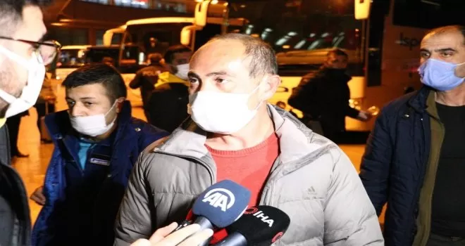 Kısıtlamada ceza kesilen evsiz vatandaş Ankara’ya geldi
