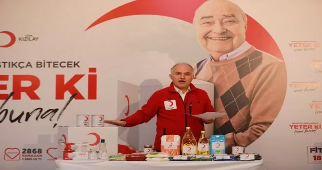 Kızılay 207 milyon liralık destek paketiyle 10 milyon ihtiyaç sahibine ulaşacak
