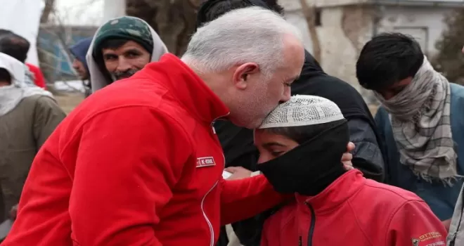 Kızılay Başkanı Kınık’tan Afganistan için dayanışma çağrısı
