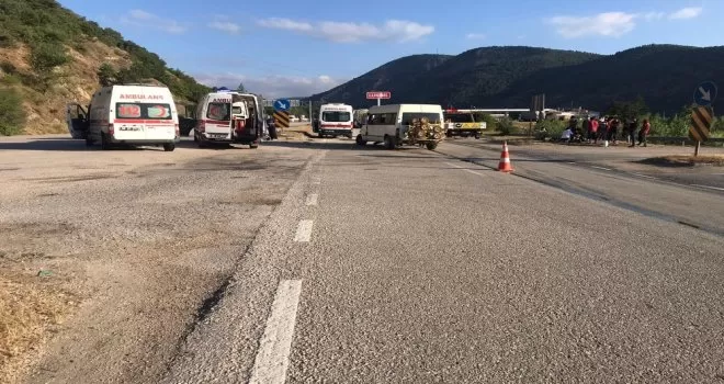 Kızılcahamam’da trafik kazası: 5 yaralı
