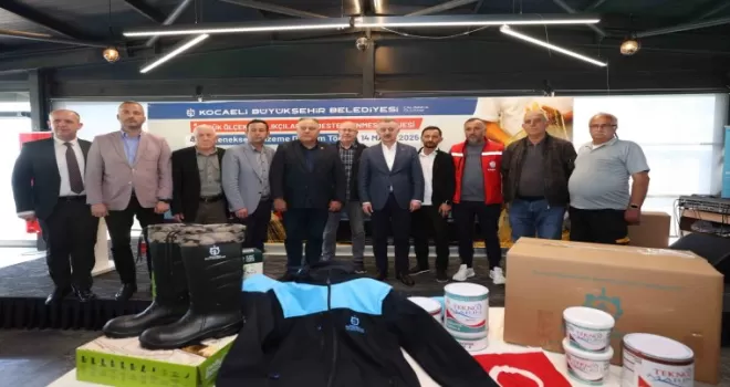 Kocaeli Büyükşehir’den balıkçılığa büyük destek