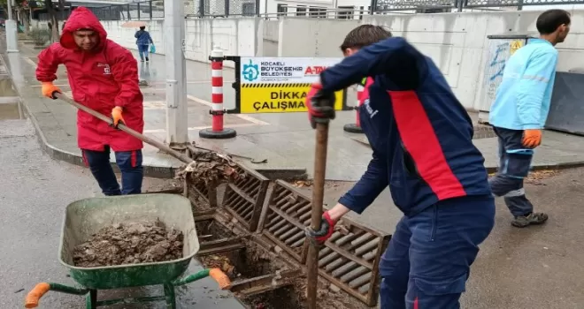 Kocaeli Büyükşehir’den olası su baskınlarına karşı tedbir