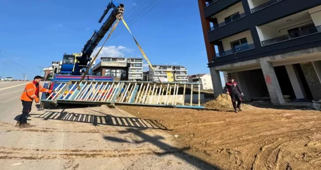 Kocaeli Büyükşehir’in kent estetiğine katkısı sürüyor
