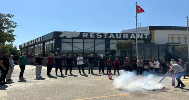 Kocaeli Çayırova’da olası yangınlara karşı eğitim seferberliği