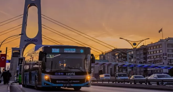 Kocaeli’de 154 hatta kesintisiz ulaşım