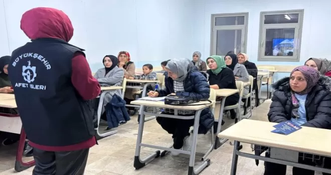 Kocaeli’de ’afete dirençli kadınlar’ yetişiyor