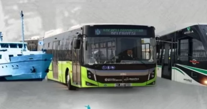 Kocaeli’de bayram boyunca ulaşım ücretsiz