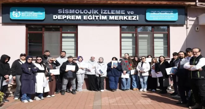 Kocaeli’de ’Beyaz Kalpler’ afet gerçeğini deneyimledi