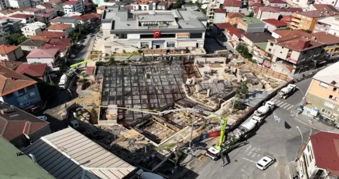 Kocaeli’de Dilovası Kent Meydanı hızlandı