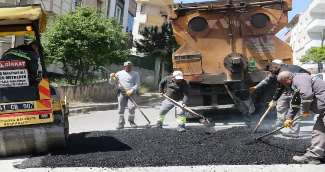 Kocaeli’de ekipler yol konforu için harekette!