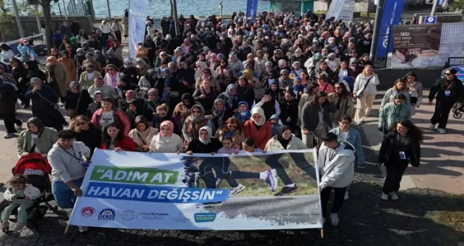Kocaeli’de Gebzeli kadınlar “Adım At Havan Değişsin” etkinliğinde buluştu