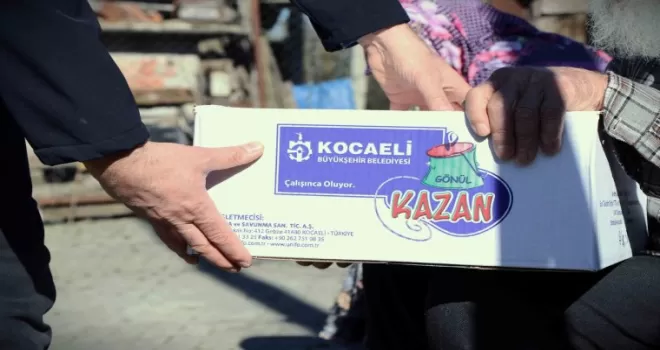 Kocaeli’de ’Gönül Kazan’ ile sofralara sıcak yemek