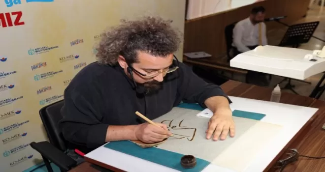 Kocaeli’de hat sanatıyla zamanın ötesine yolculuk