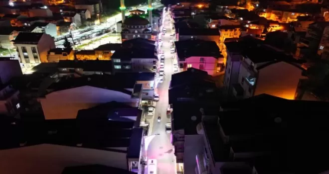 Kocaeli’de İzmit’te Başaran Caddesi modern görünümüne kavuştu