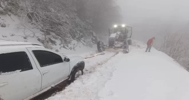 Kocaeli’de kar altında kamp keyfi tatsız bitecekti!