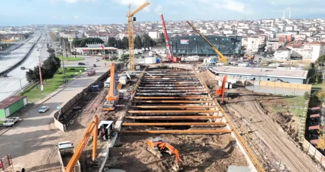 Kocaeli Derince’de iki TBM kuruluma hazırlanıyor