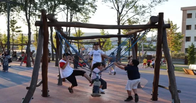 Kocaeli Derince’de ’sağlıklı’ park