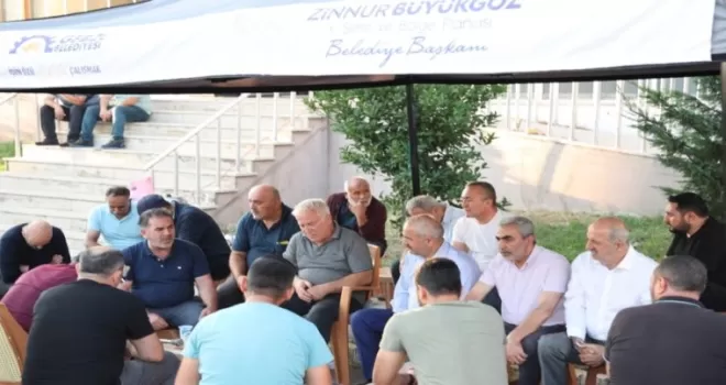 Kocaeli Gebze Belediyesi, acılı günlerinde vatandaşın yanında
