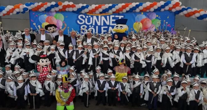 Kocaeli Gebze Belediyesi’nden geleneksel sünnet şöleni