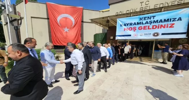 Kocaeli Gölcük’te ’Kent’ bayramlaşması