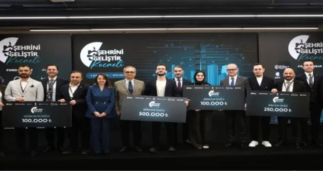Kocaeli için yenilikçi projeler ödüllendirildi