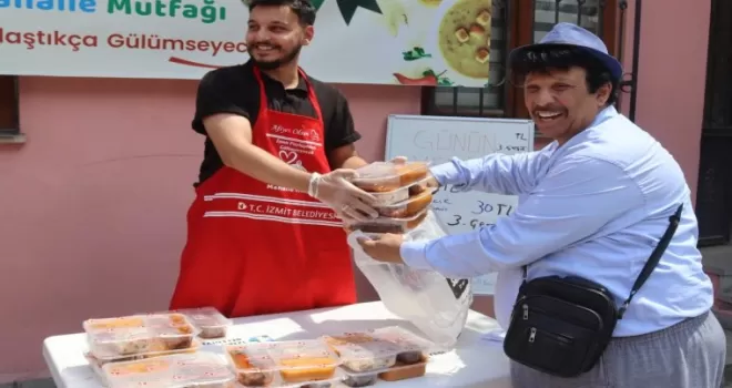 Kocaeli İzmit’te kaliteli ve ekonomik yemek desteğini sürdürüyor
