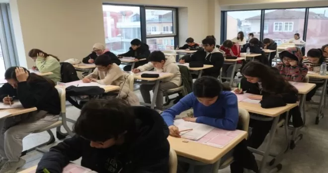 Kocaeli İzmit’te Kurum Kabul Sınavı yapıldı