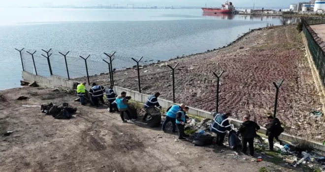 Kocaeli sahillerine ’Mavi Takım’ nefesi