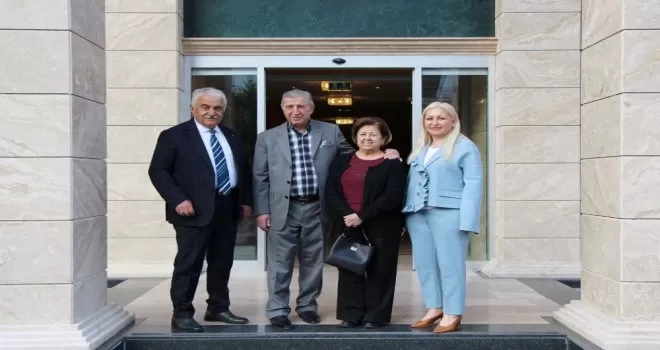 Köksal Toptan Avrasya Üniversitesi’ni gezdi
