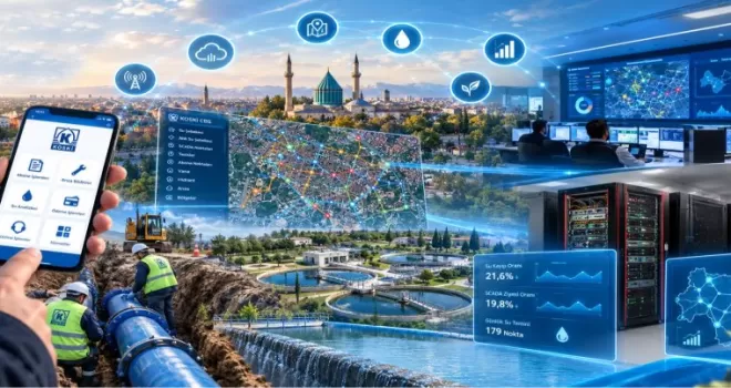 Konya’da altyapıda 68 akıllı uygulama