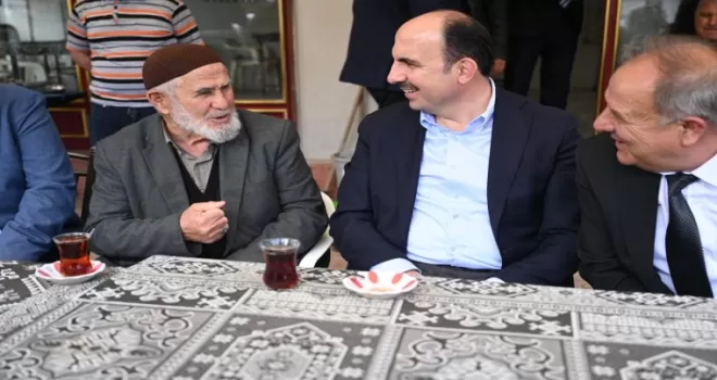 Konya’da Başkan Altay Sarayönü’nde vatandaşlarla buluştu