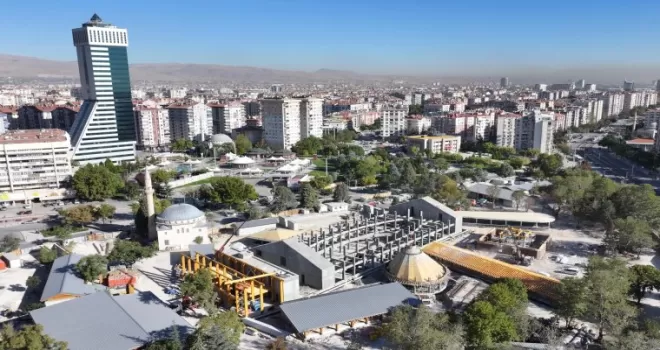 Konya’da ’Şehir Kütüphanesi’ yükseliyor