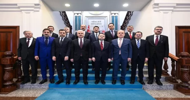 Konya’dan Bakan Gürlek’e nezaket ziyareti