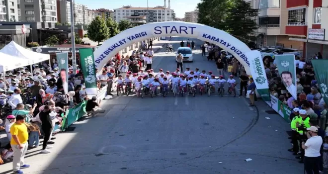 Konya Karatay’da 9. Düz Bisiklet’e ilgi yoğun oldu