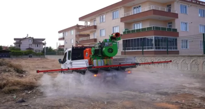 Konya Karatay’da haşereyle mücadele genişliyor