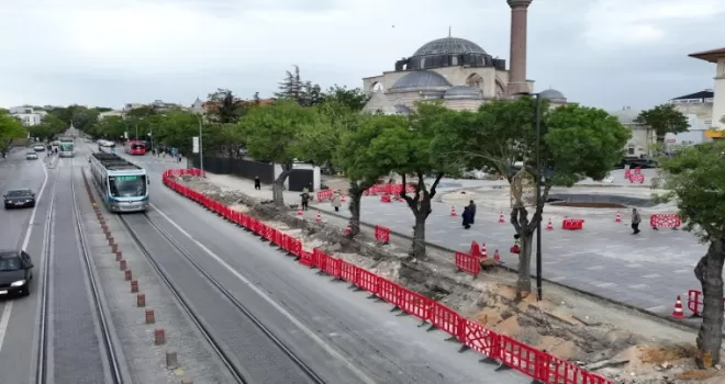 Konya Mevlana Caddesi’nde kapsamlı çevre düzenlemesi