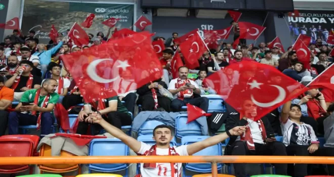 Konya Selçuklu da ’dev’ heyecan yaşadı