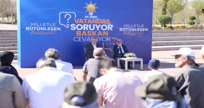 Konya Selçuklu’da vatandaş sordu, Başkan cevapladı