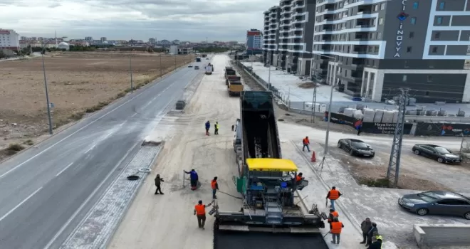 Konya Selçuklu’da yol konforu yükseliyor