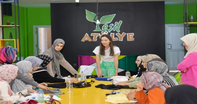 Konya Selçuklu’dan sıfır atık için anlamlı atölye