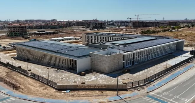 Konya Selçuklu’ya kazandırılacak lisede sona yaklaşıldı