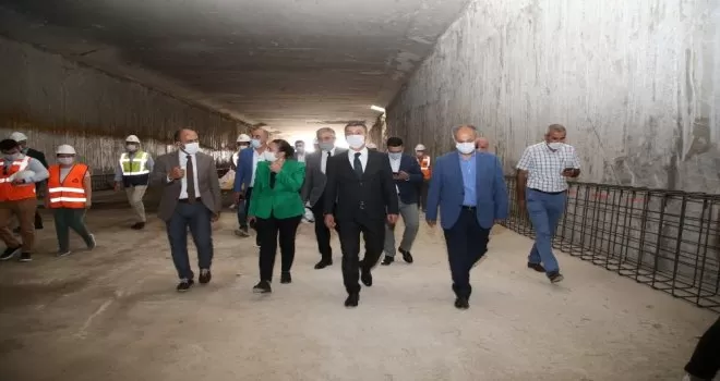 Konya yolu inşaat çalışması tamamlanıyor
