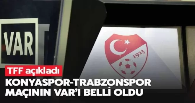 Konyaspor-Trabzonspor maçının VAR’ı açıklandı!
