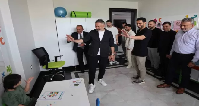 Konyaspor’un yıldızlarından ‘Özel’ ziyaret