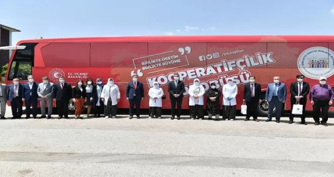 Kooperatifçilik Otobüsü Mamak’tan yola çıktı
