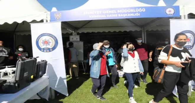 Kriminal Daire Başkanlığı ’Konya Bilim Festivali’nde
