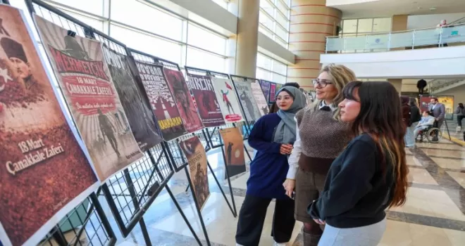 KTO Karatay Üniversitesi’nden 18 Mart’a özel sergi
